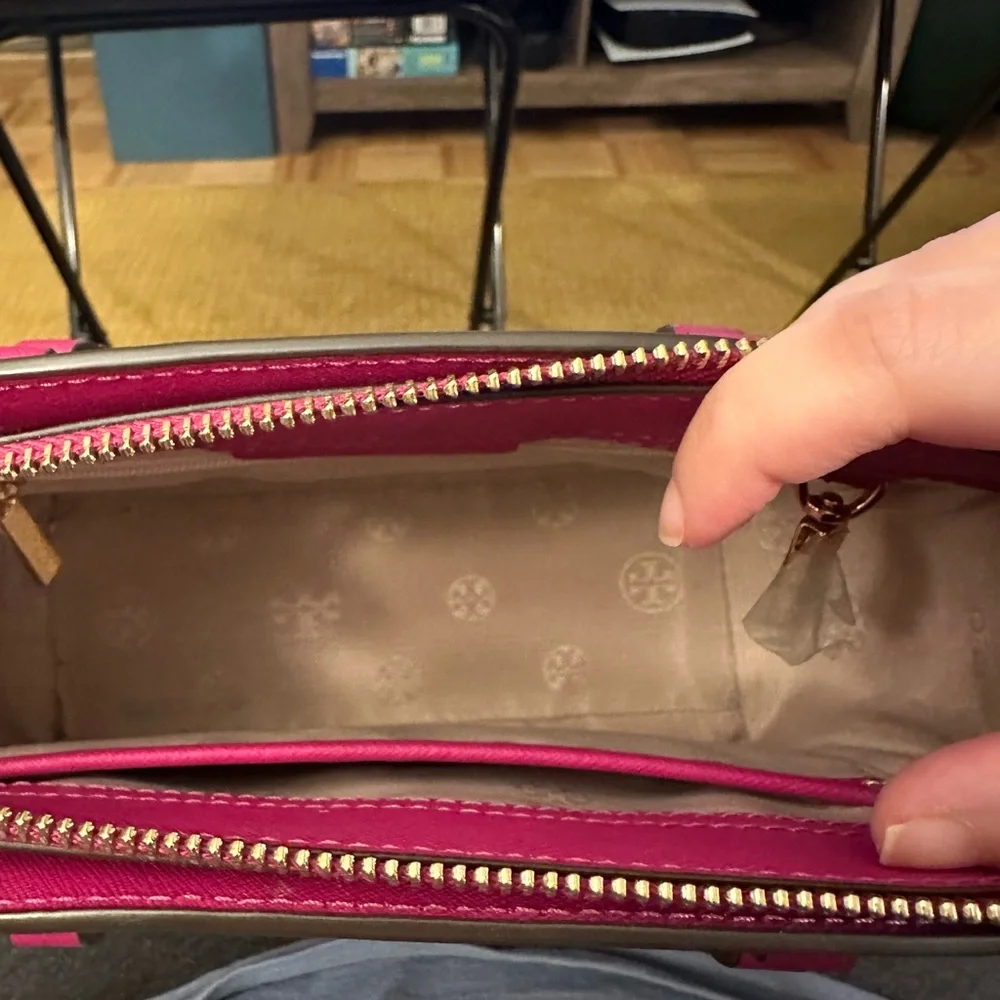 SOLD - Tory Burch Emerson Mini Top Zip Tote - Picture 5 of 8